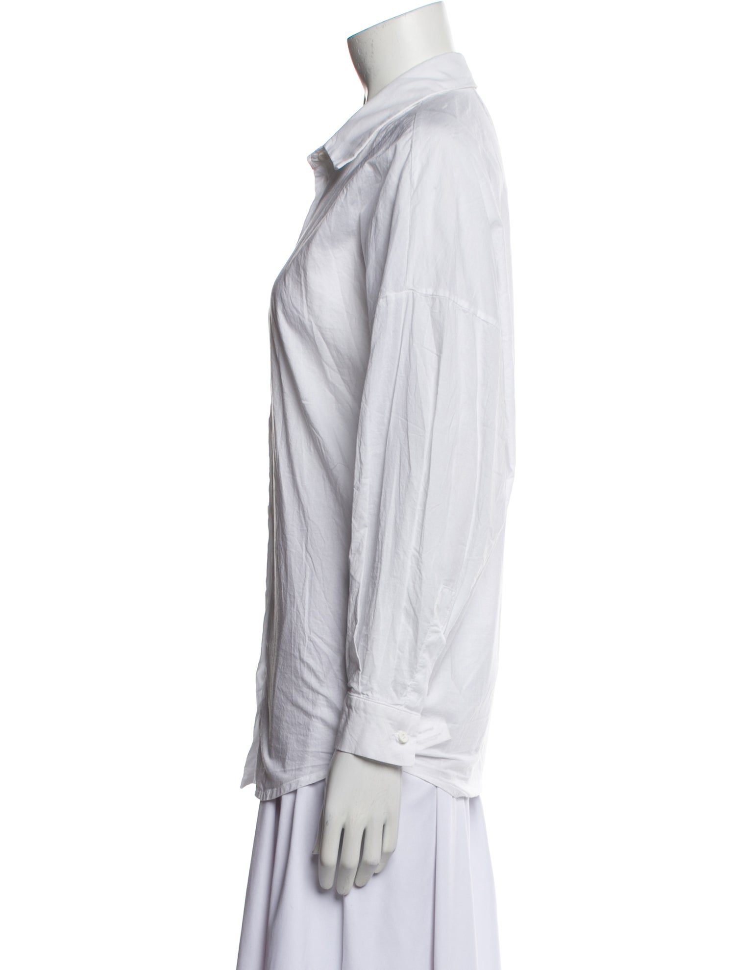 A Shirt Thing Long Sleeve Button-Up Top