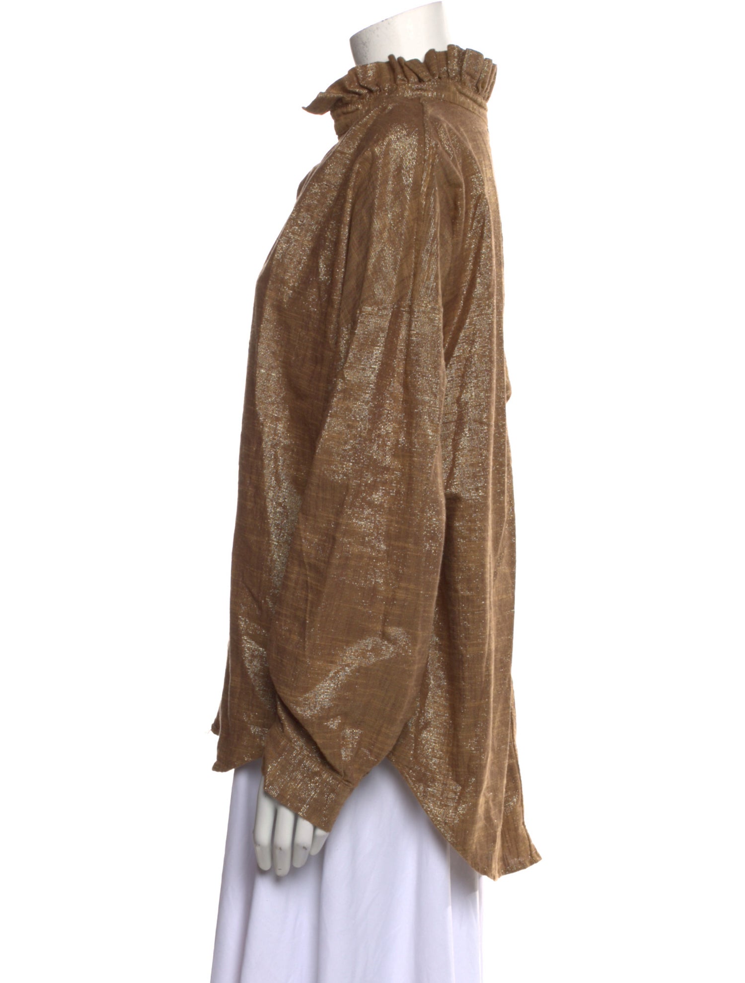 A Shirt Thing V-Neck Long Sleeve Polo