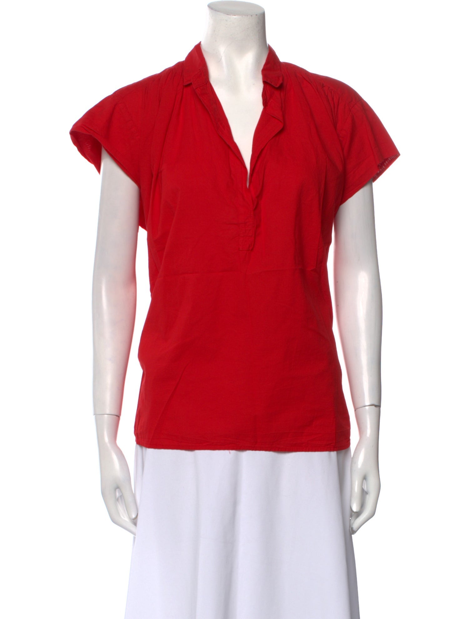 A Shirt Thing V-Neck Short Sleeve Polo w/ Tags