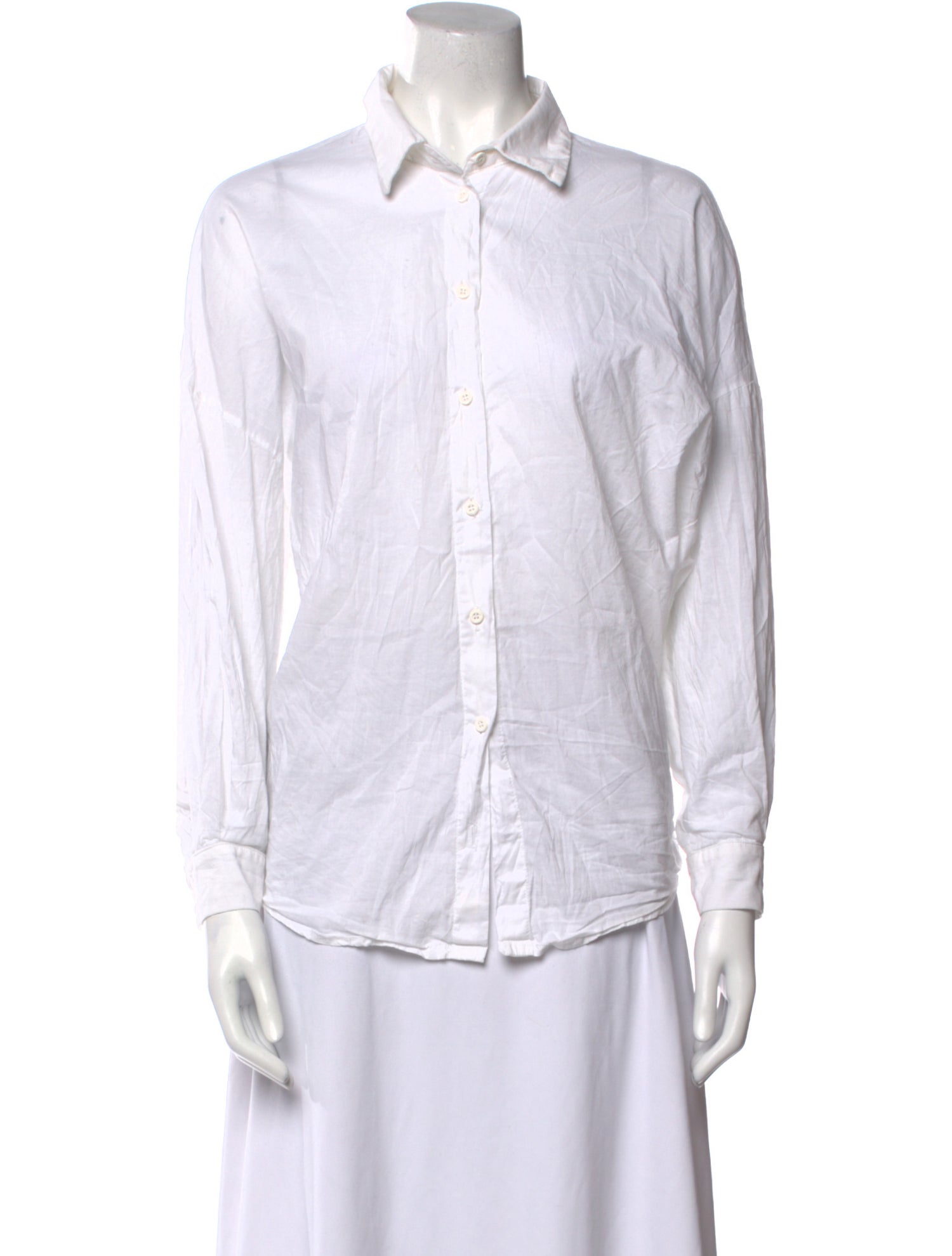 A Shirt Thing Long Sleeve Button-Up Top