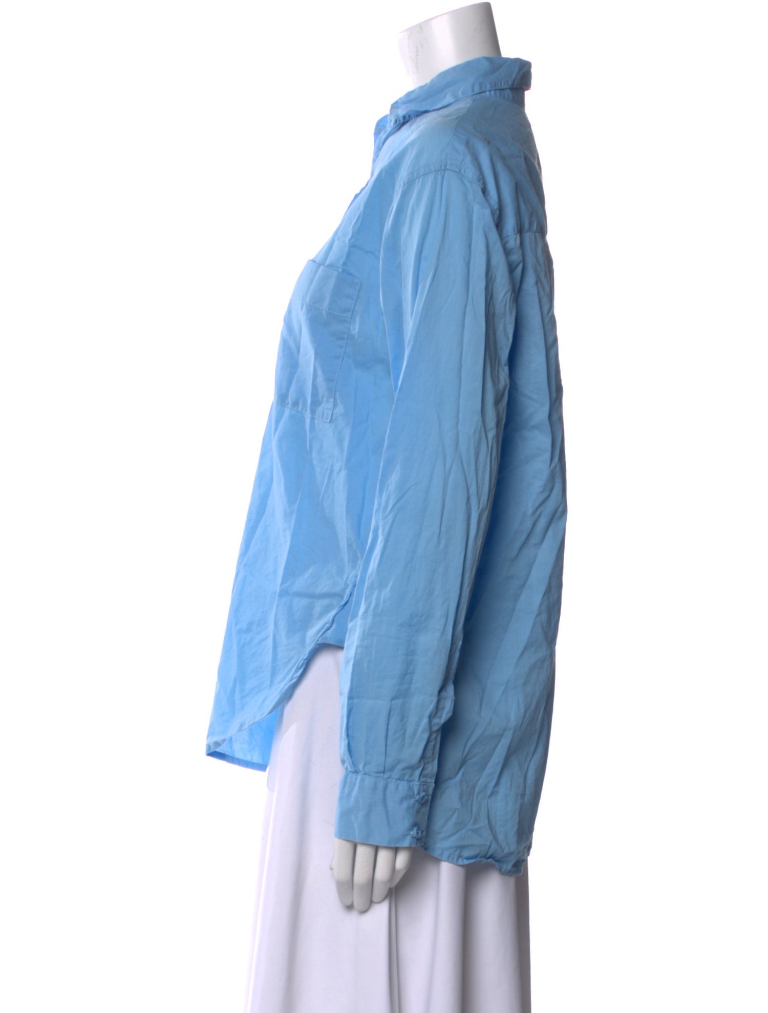 A Shirt Thing Long Sleeve Button-Up Top