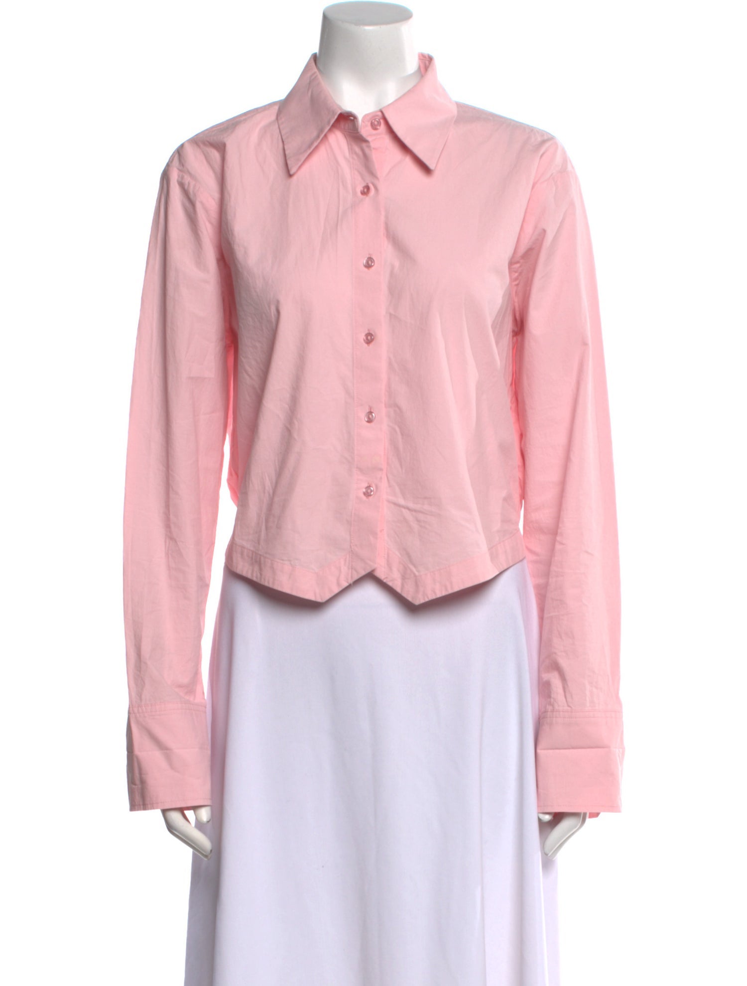 A Shirt Thing Long Sleeve Button-Up Top
