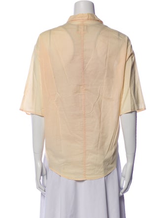 A Shirt Thing Three-Quarter Sleeve Polo