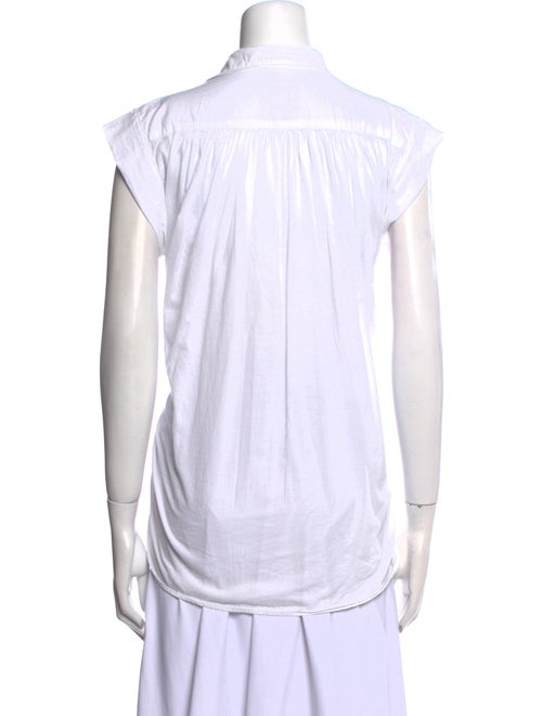 A Shirt Thing V-Neck Short Sleeve Blouse