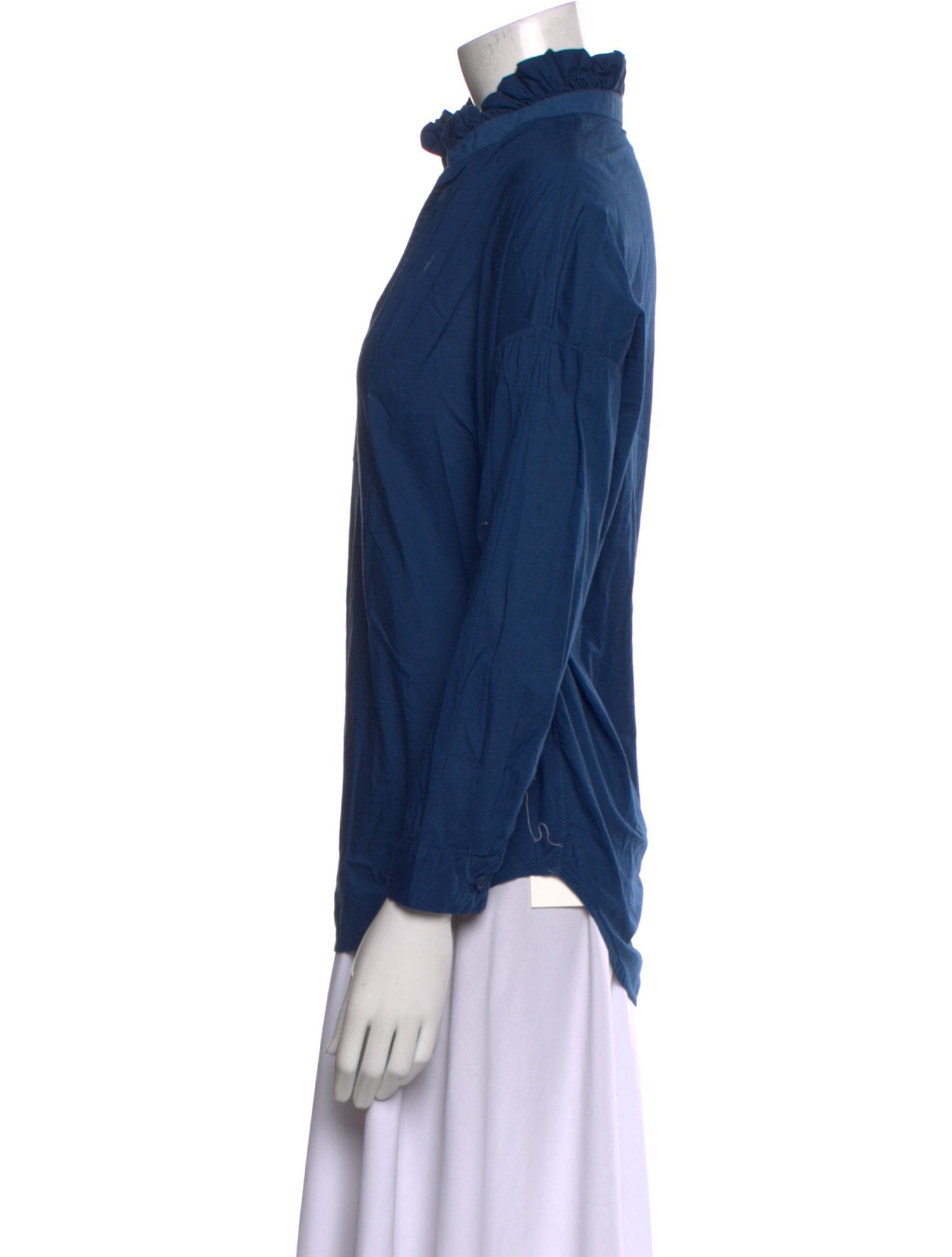 A Shirt Thing Three-Quarter Sleeve Blouse