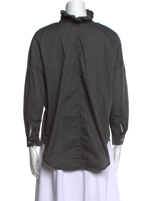 A Shirt Thing V-Neck Long Sleeve Blouse