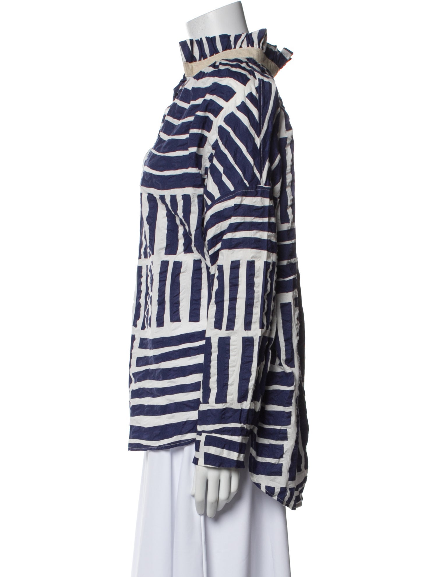 A Shirt Thing Printed V-Neck Tunic