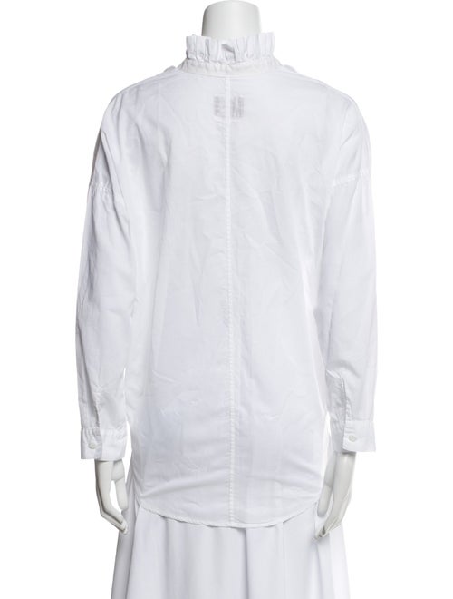 A Shirt Thing V-Neck Long Sleeve Blouse