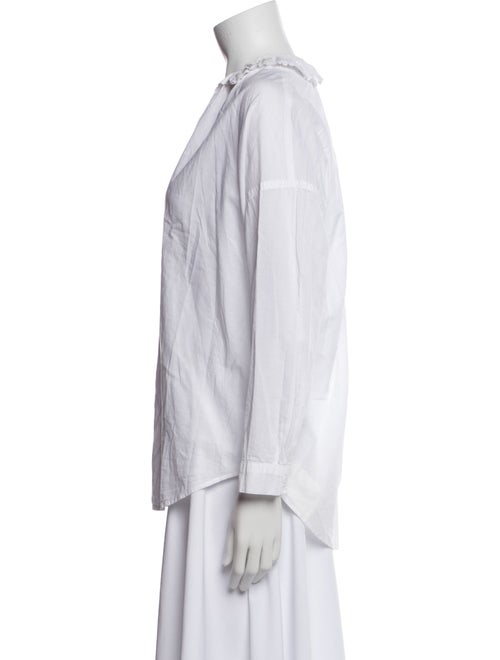 A Shirt Thing V-Neck Long Sleeve Blouse