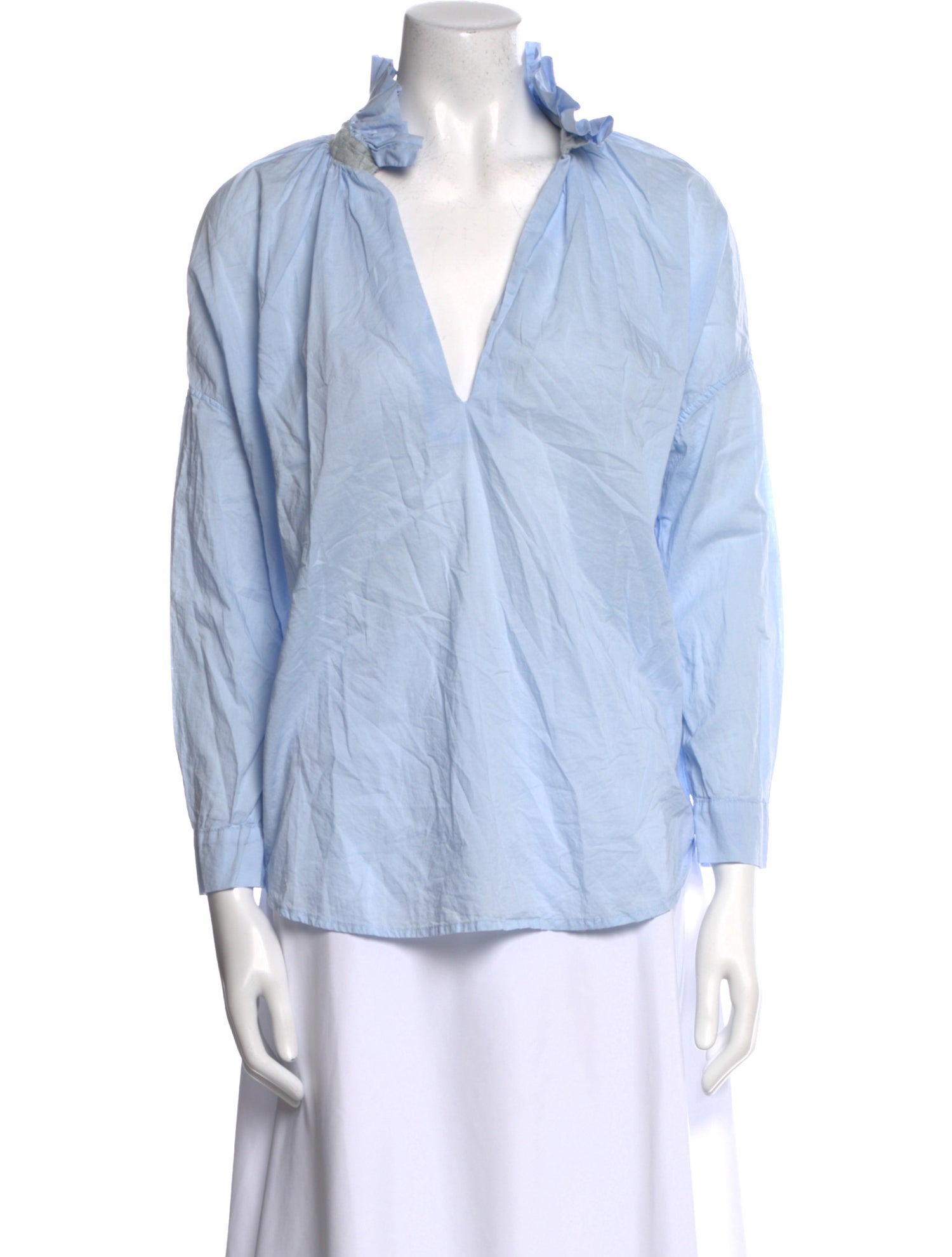 A Shirt Thing V-Neck Long Sleeve Blouse w/ Tags