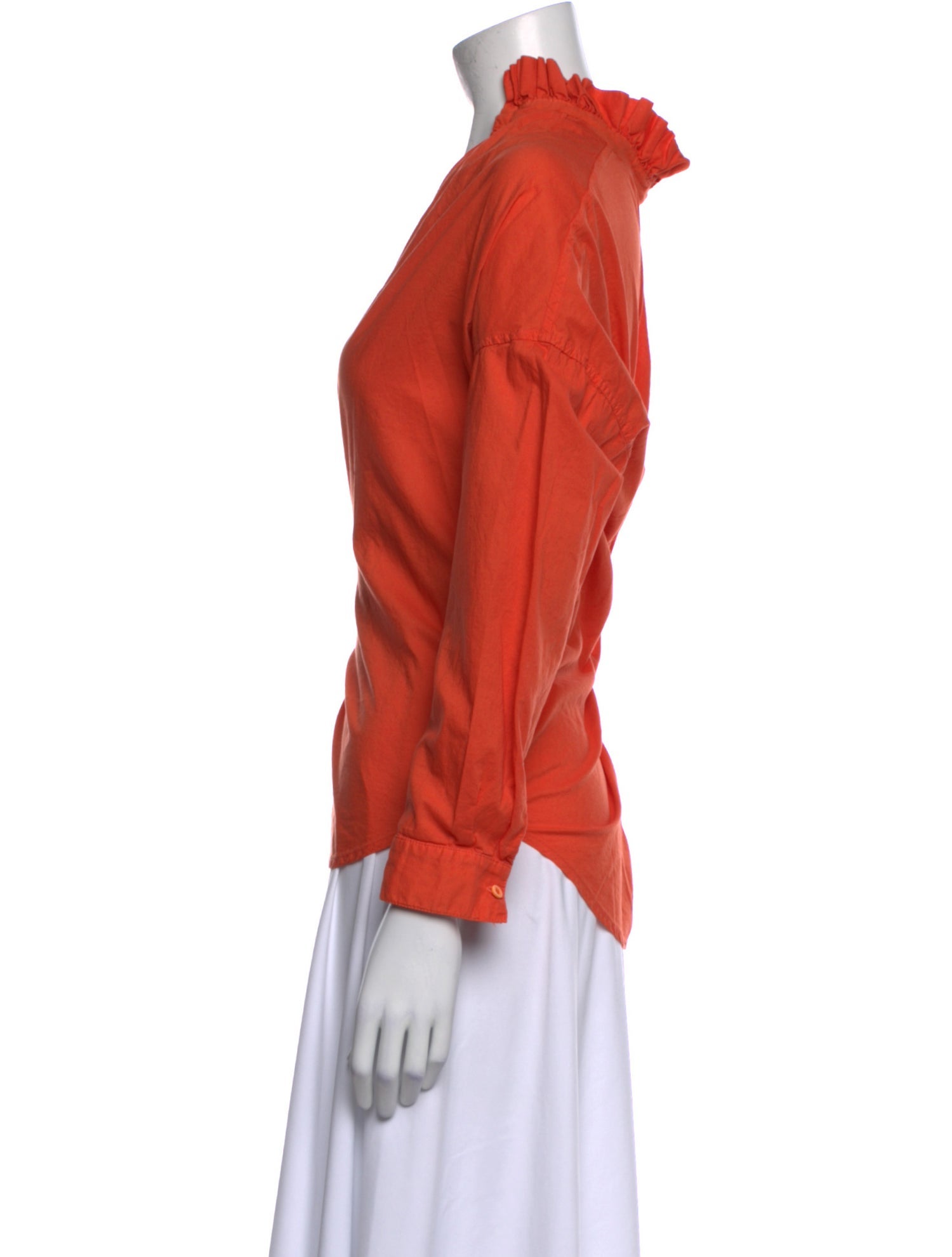 A Shirt Thing V-Neck Long Sleeve Polo