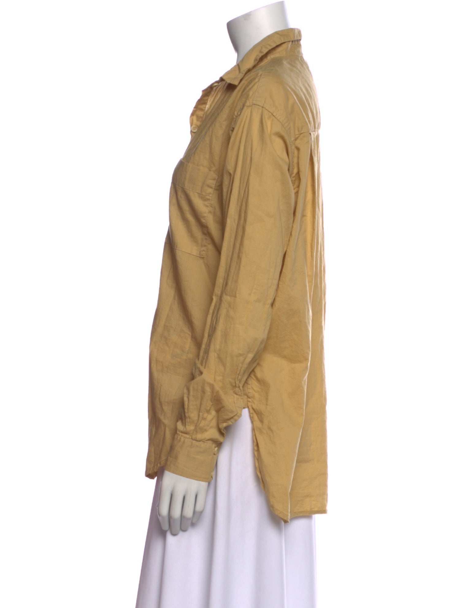 A Shirt Thing Long Sleeve Button-Up Top