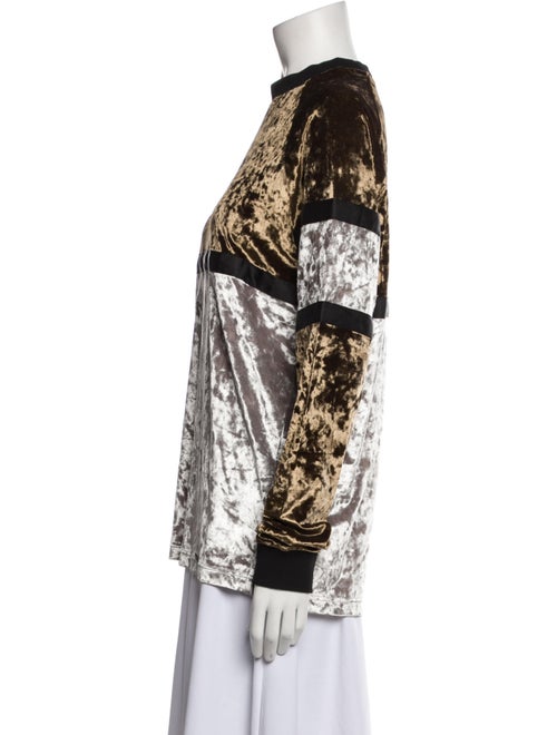 Astrid Andersen Printed Mock Neck Sweatshirt