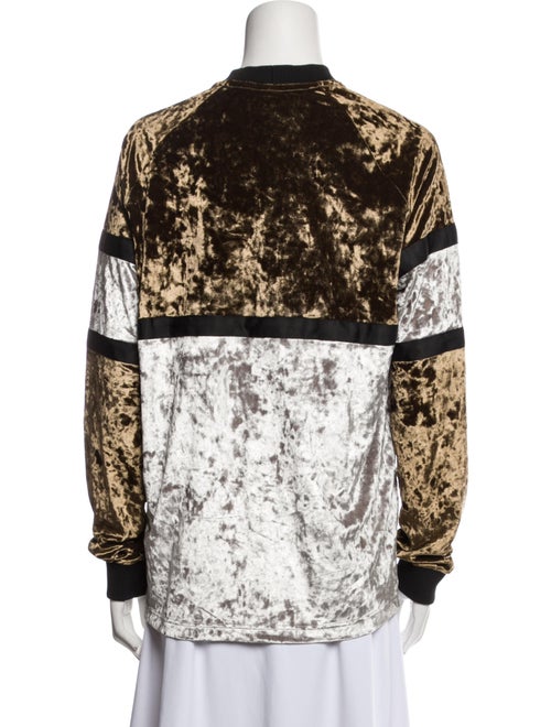 Astrid Andersen Printed Mock Neck Sweatshirt