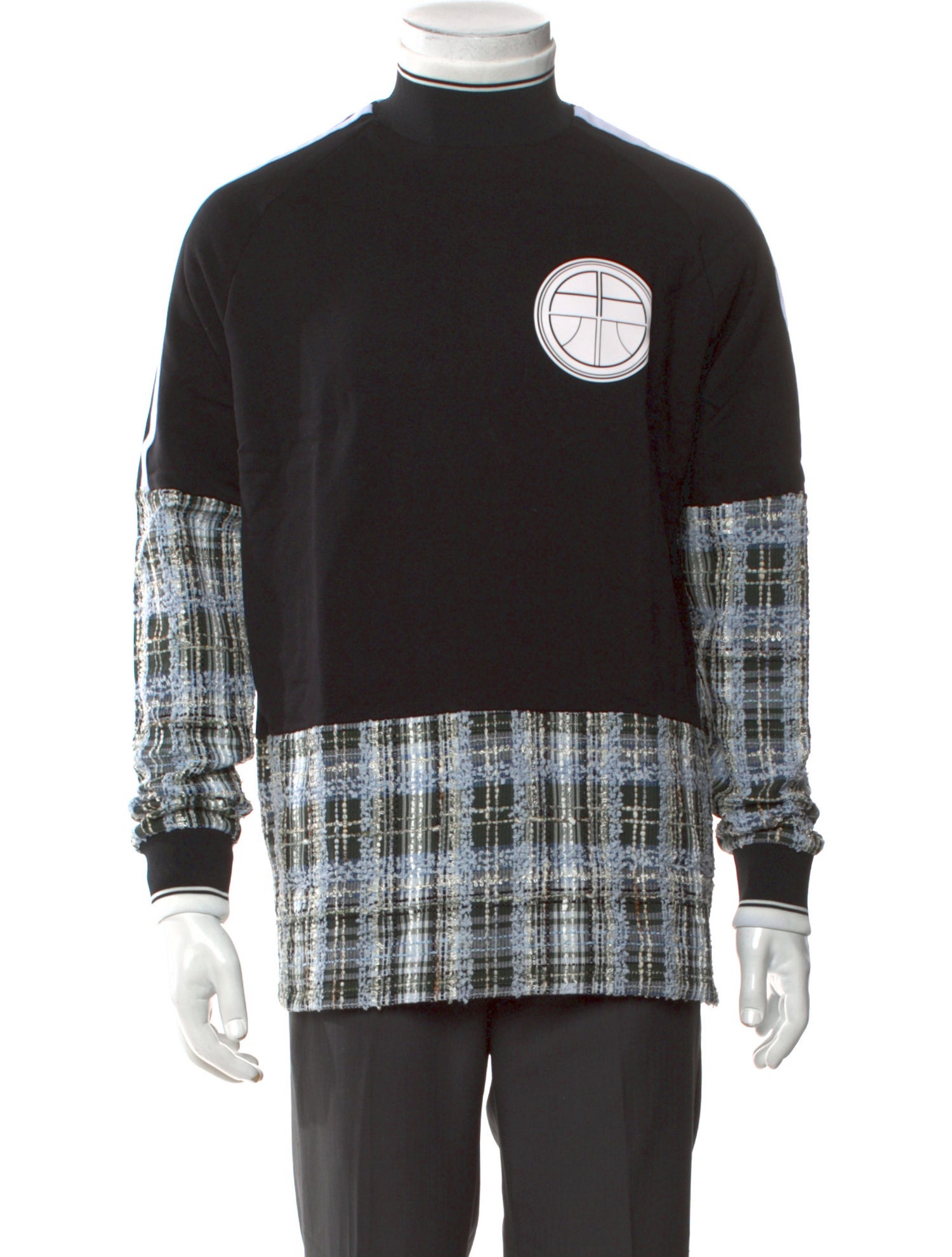 Astrid Andersen Graphic Print Turtleneck Sweatshirt w/ Tags
