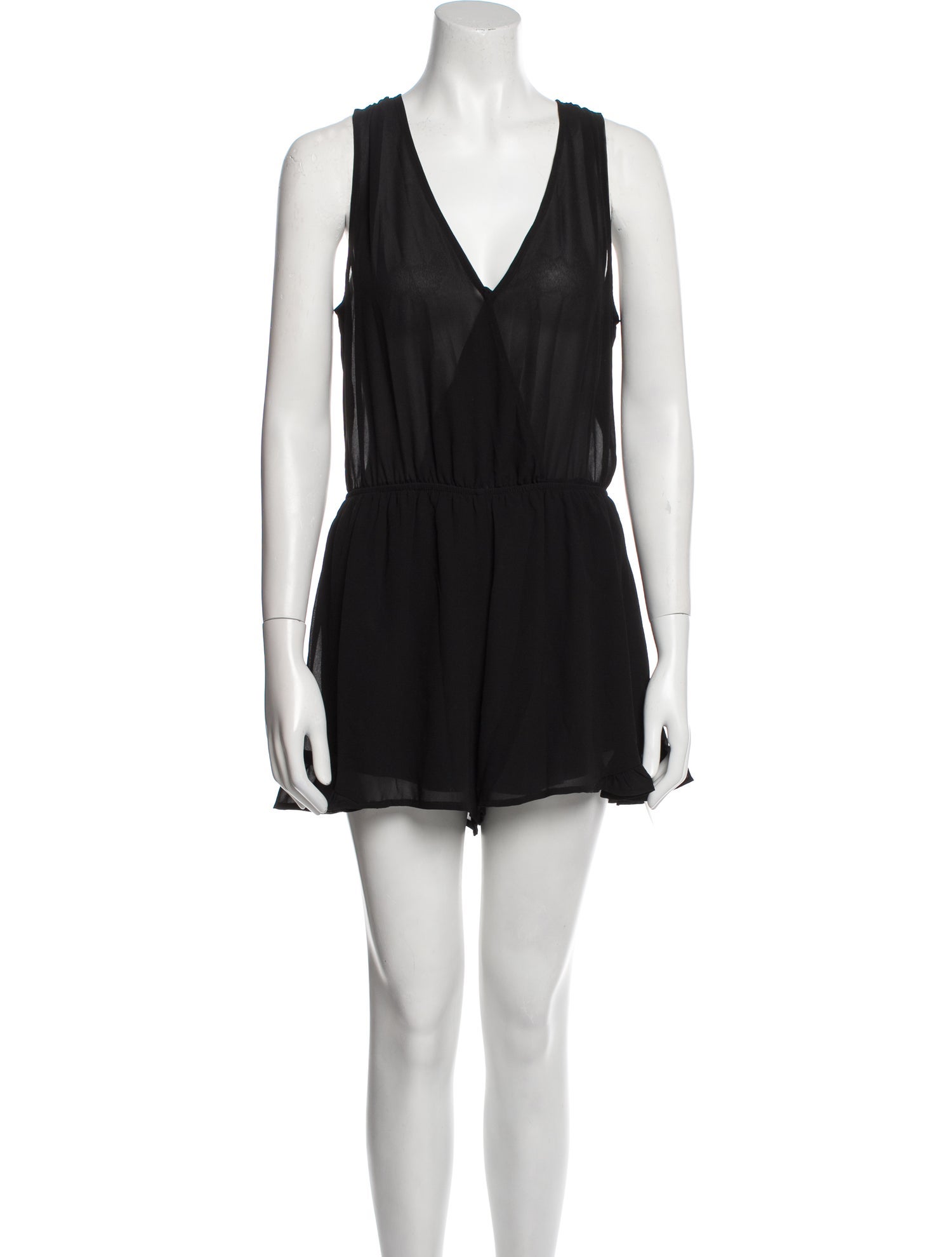 ASTR Plunge Neckline Romper
