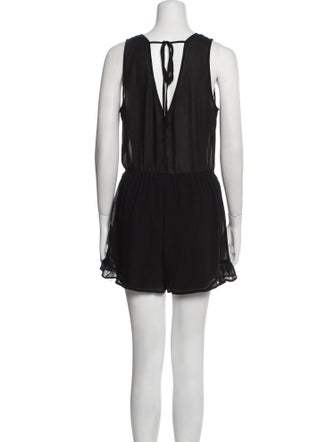 ASTR Plunge Neckline Romper