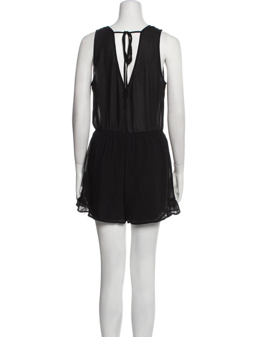 ASTR Plunge Neckline Romper