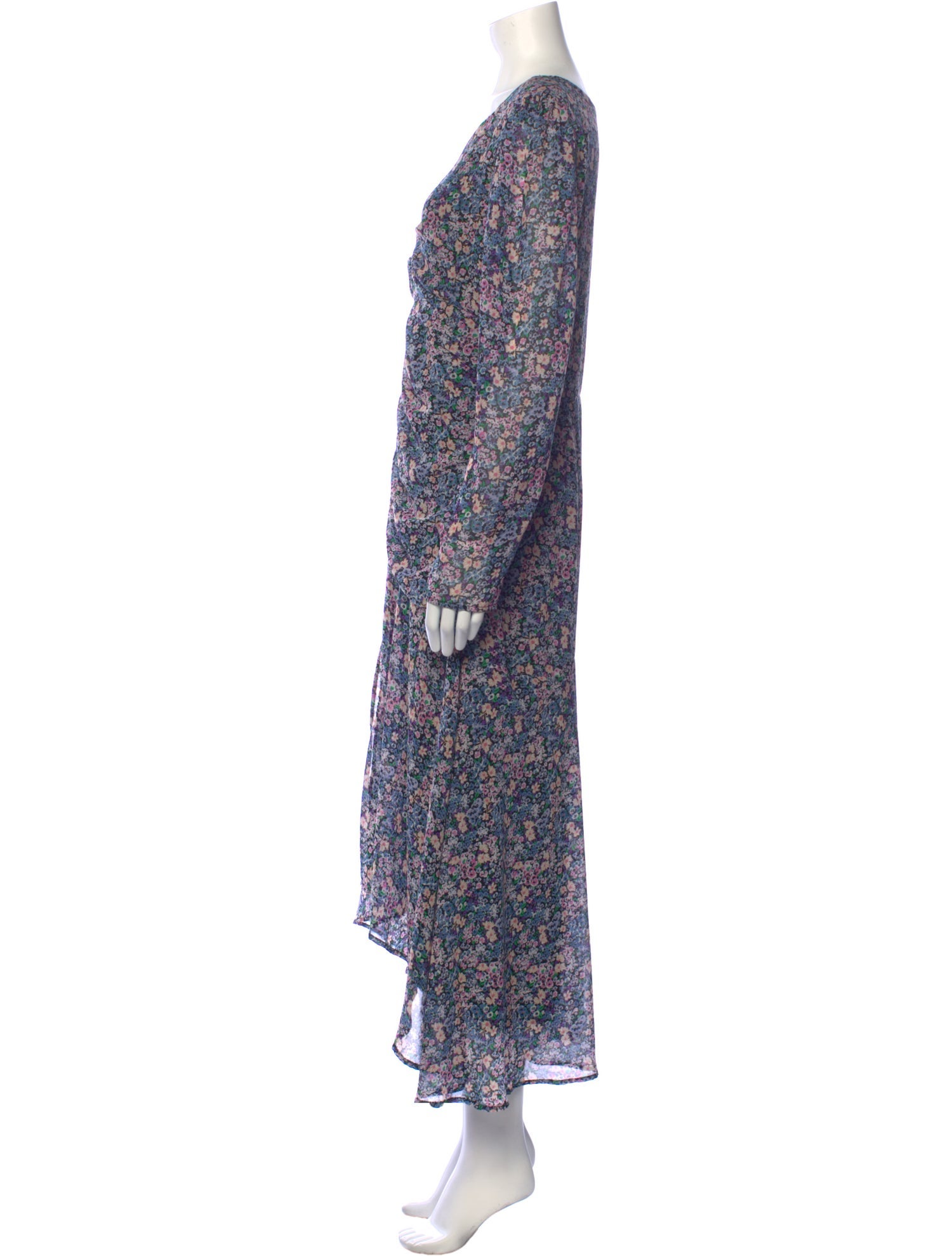 ASTR Floral Print Long Dress