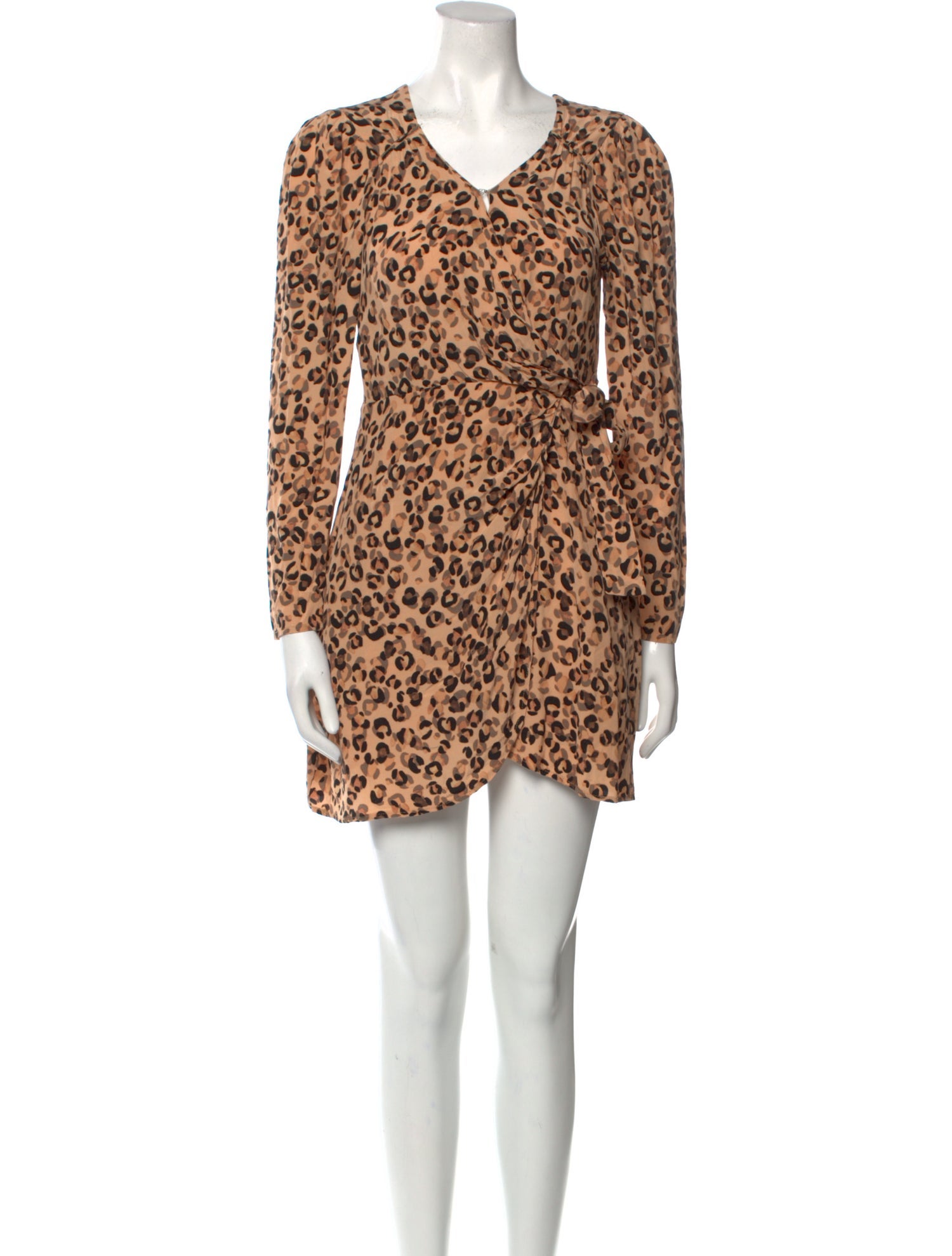 ASTR Animal Print Mini Dress