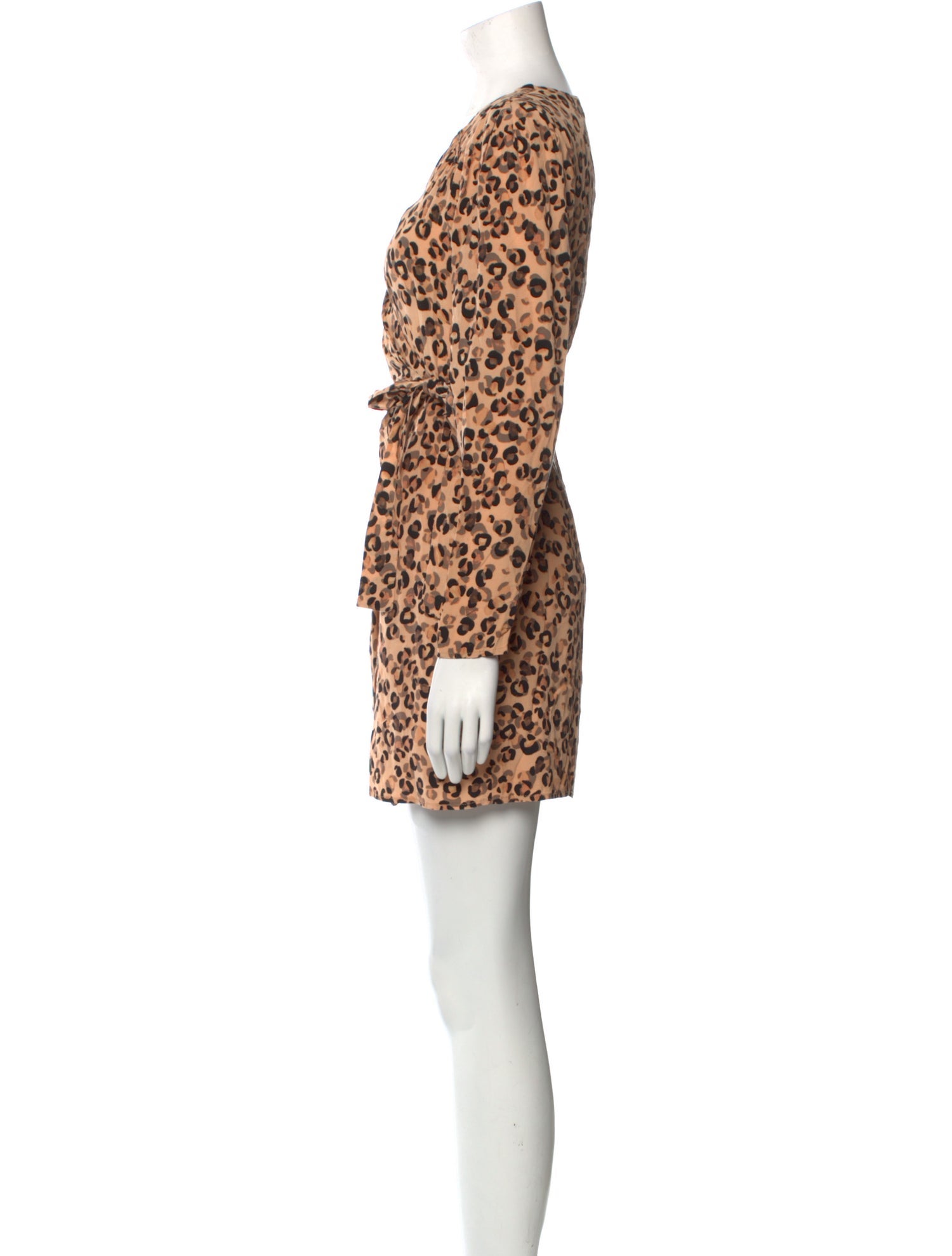 ASTR Animal Print Mini Dress