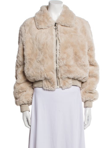 Astr Jackets Faux Fur Jacket L