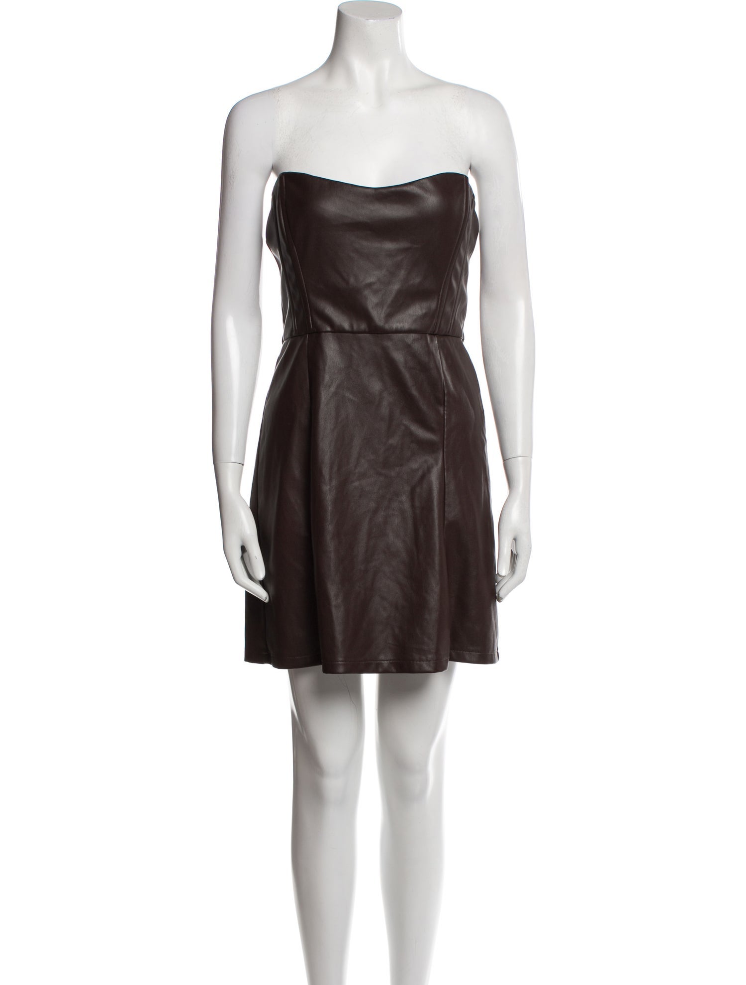 ASTR Strapless Mini Dress