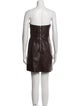 ASTR Strapless Mini Dress