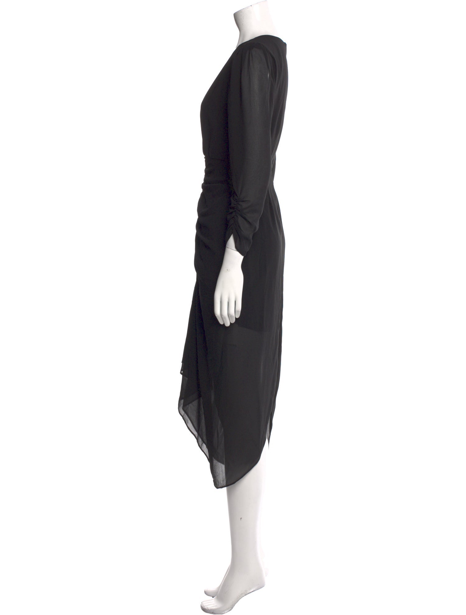 ASTR V-Neck Long Dress