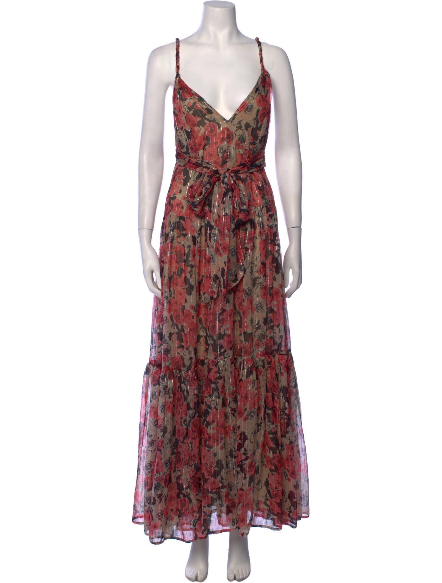 ASTR Floral Print Long Dress