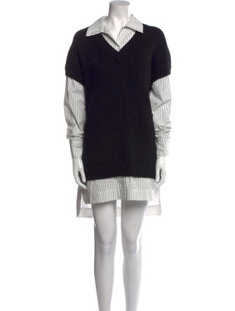 ASTR Wool Knee-Length Dress