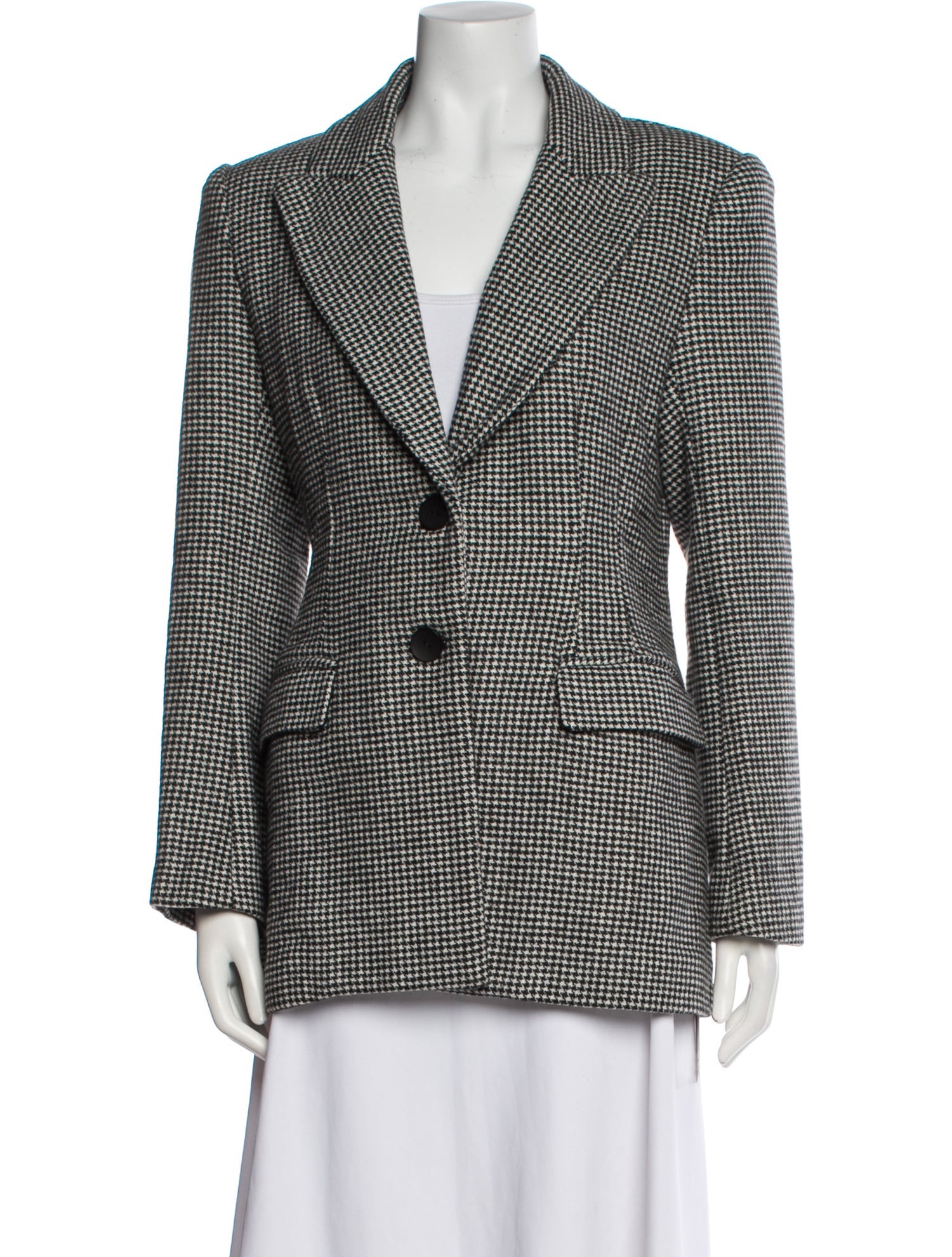 ASTR Houndstooth Print Blazer