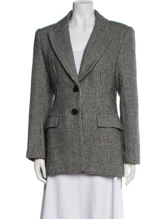 ASTR Houndstooth Print Blazer