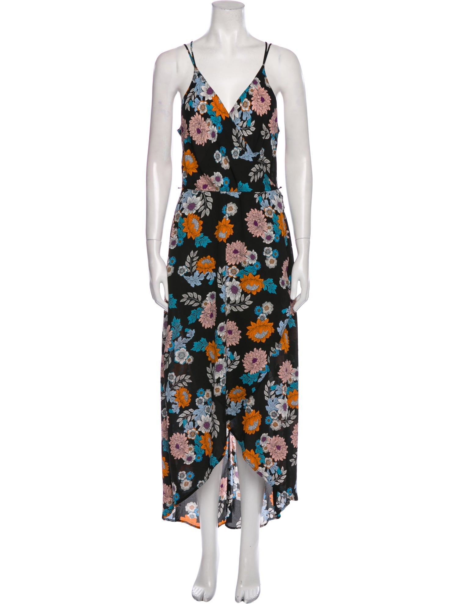 ASTR Floral Print Long Dress