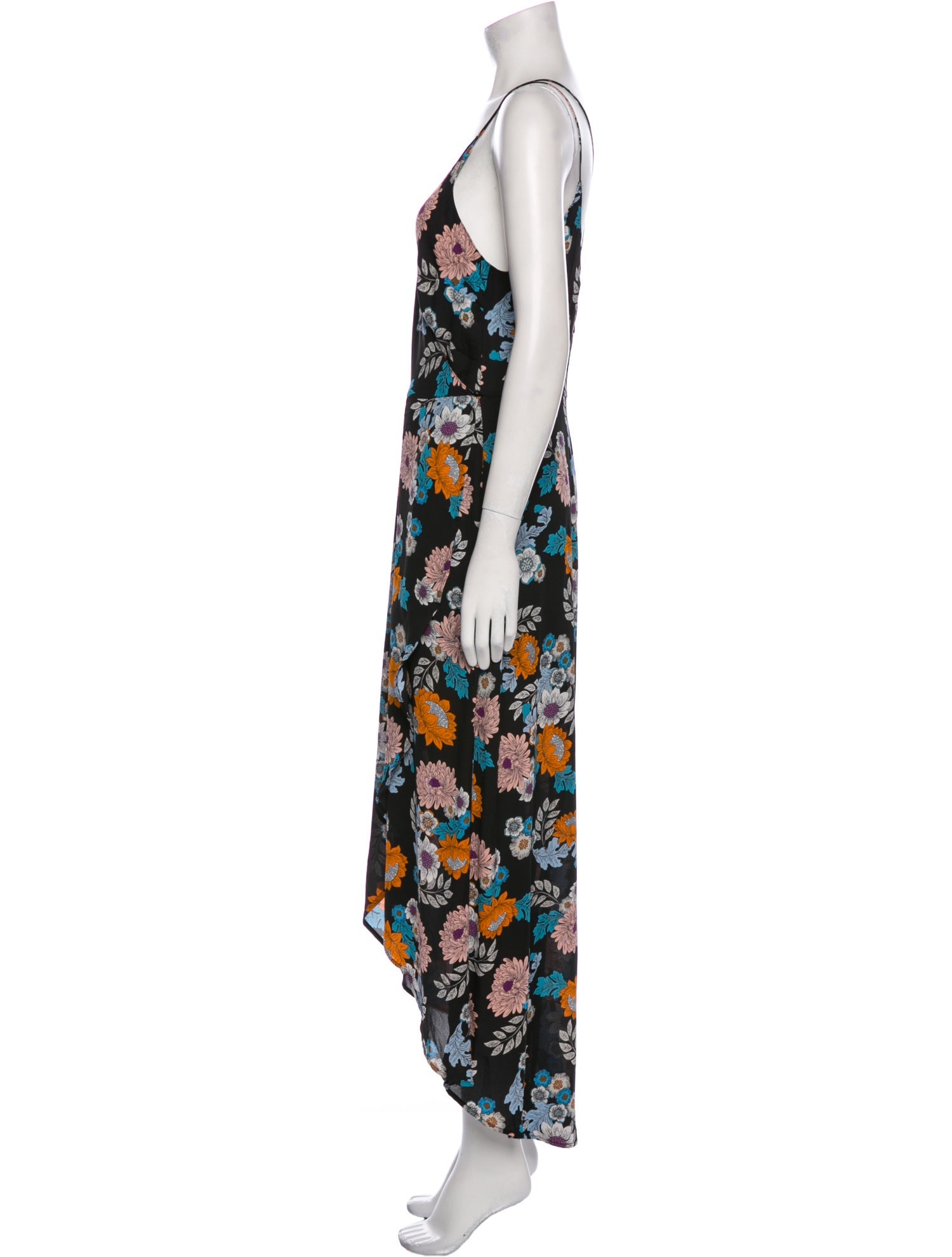 ASTR Floral Print Long Dress