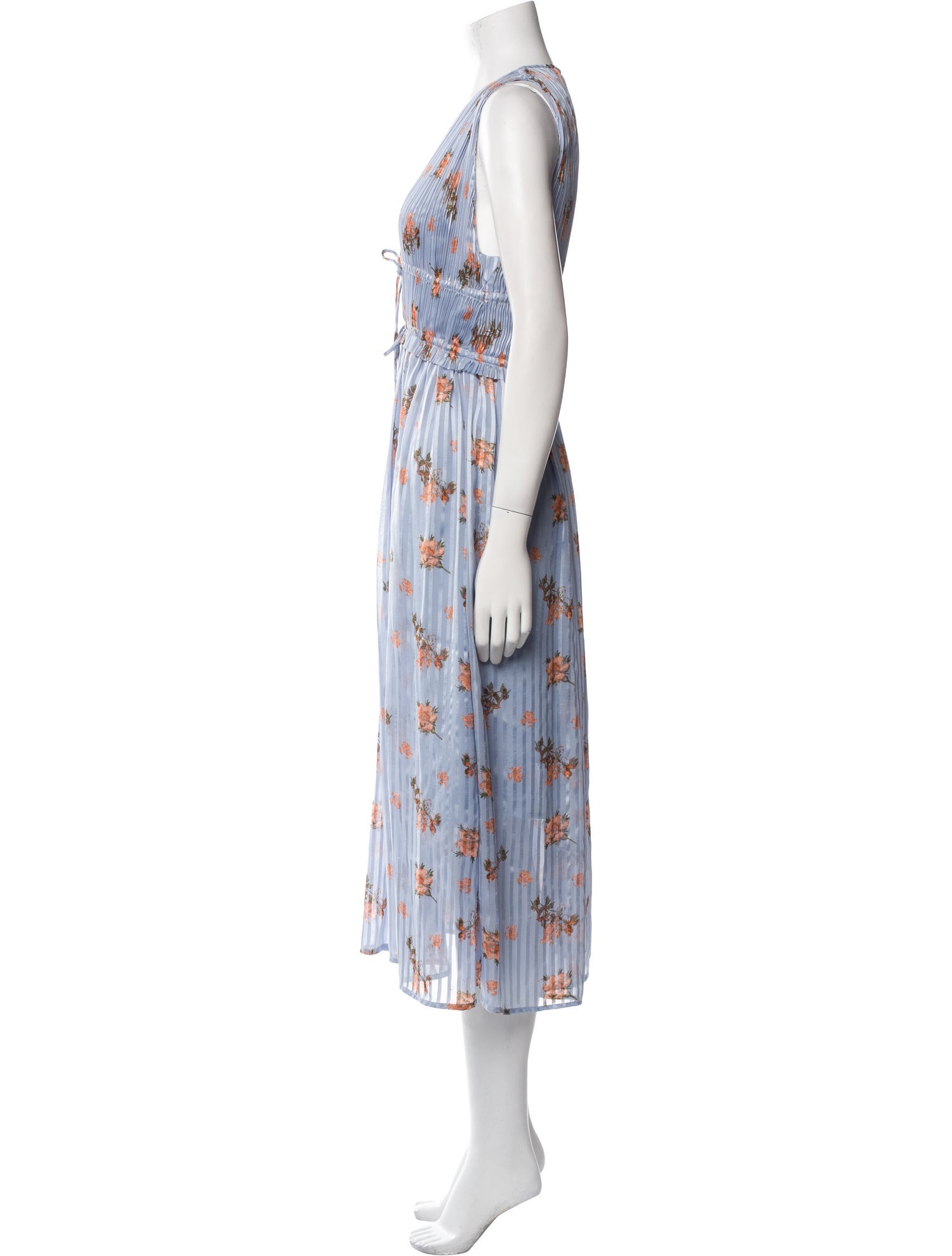 ASTR Printed Long Dress