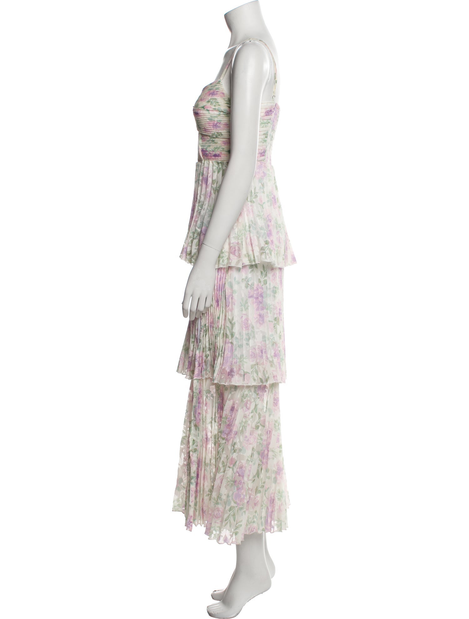 ASTR Floral Print Long Dress