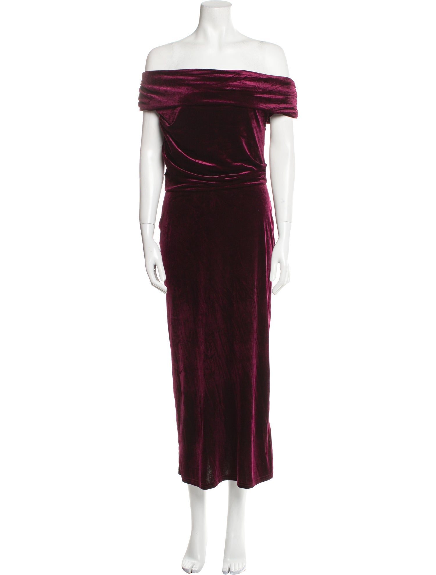 ASTR Off-The-Shoulder Long Dress