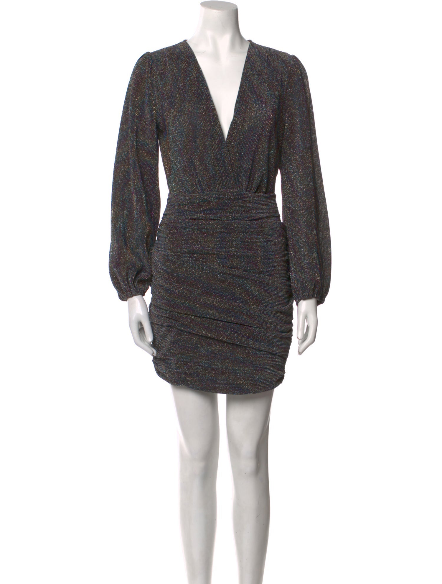 ASTR V-Neck Mini Dress