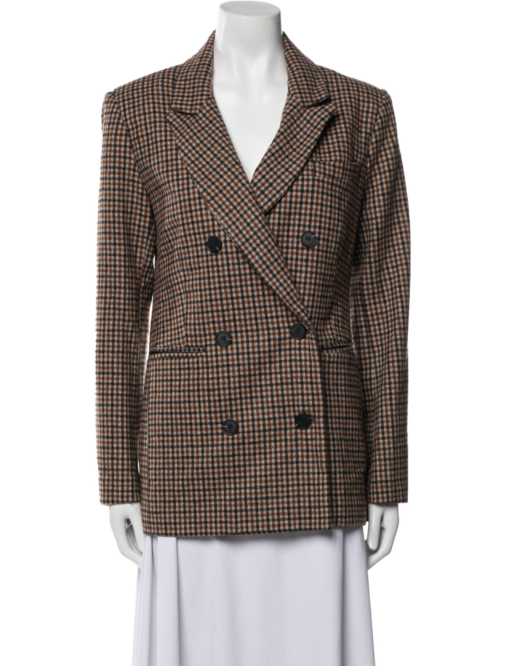 ASTR Plaid Print Blazer