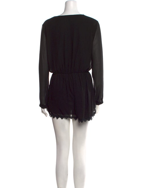 ASTR Plunge Neckline Romper