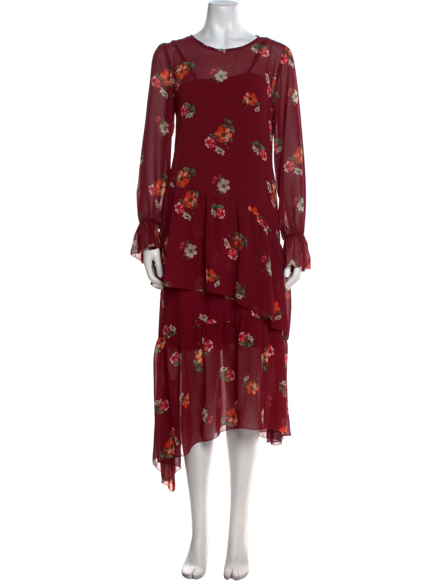 ASTR Floral Print Long Dress w/ Tags