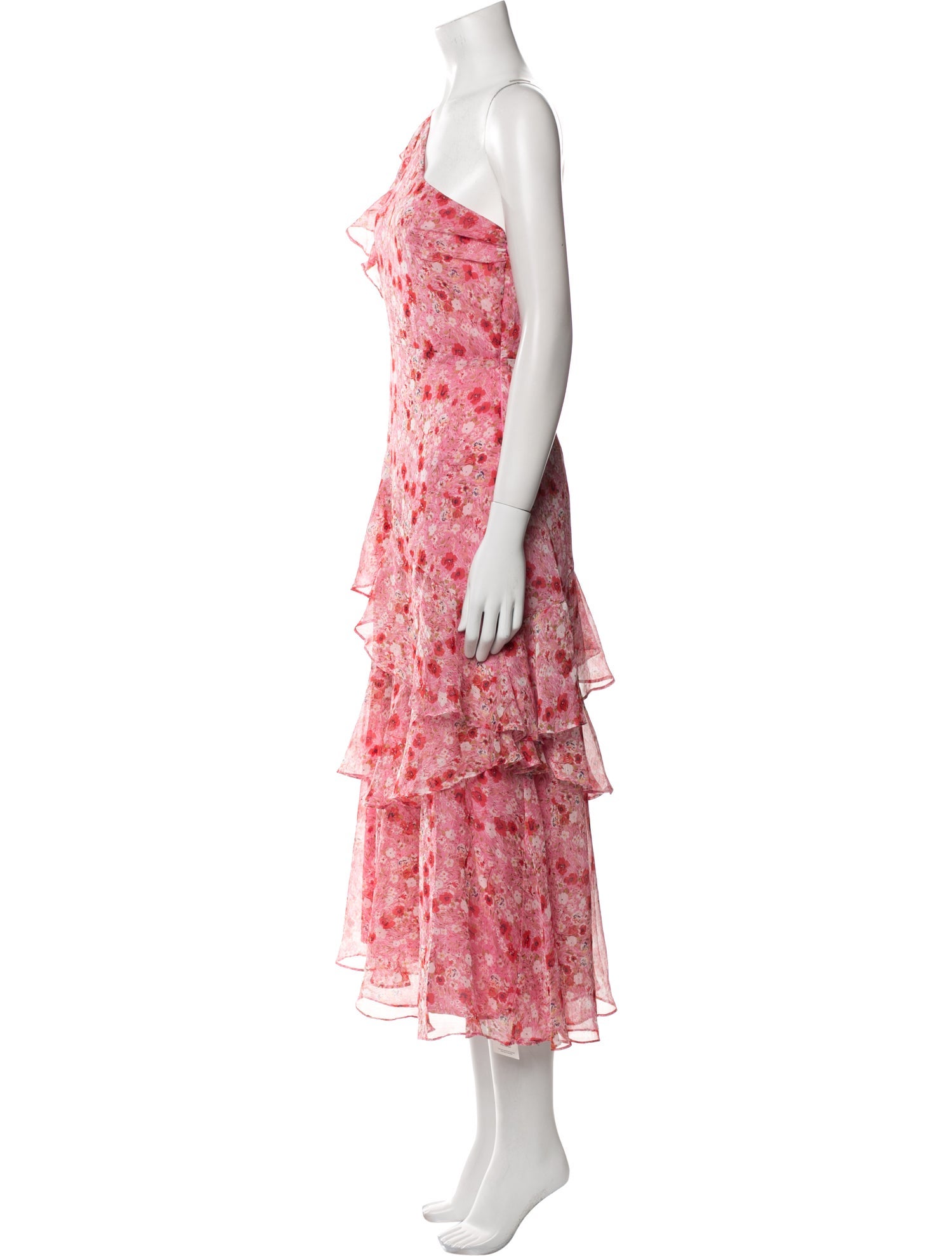 ASTR Floral Print Long Dress