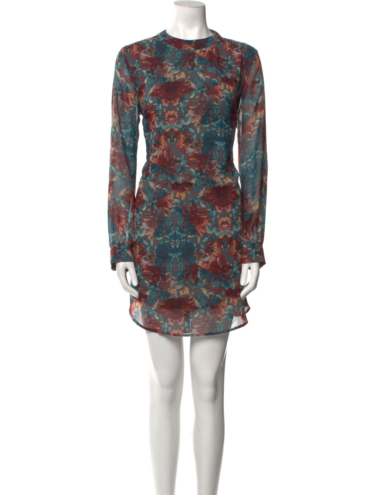 ASTR Printed Mini Dress