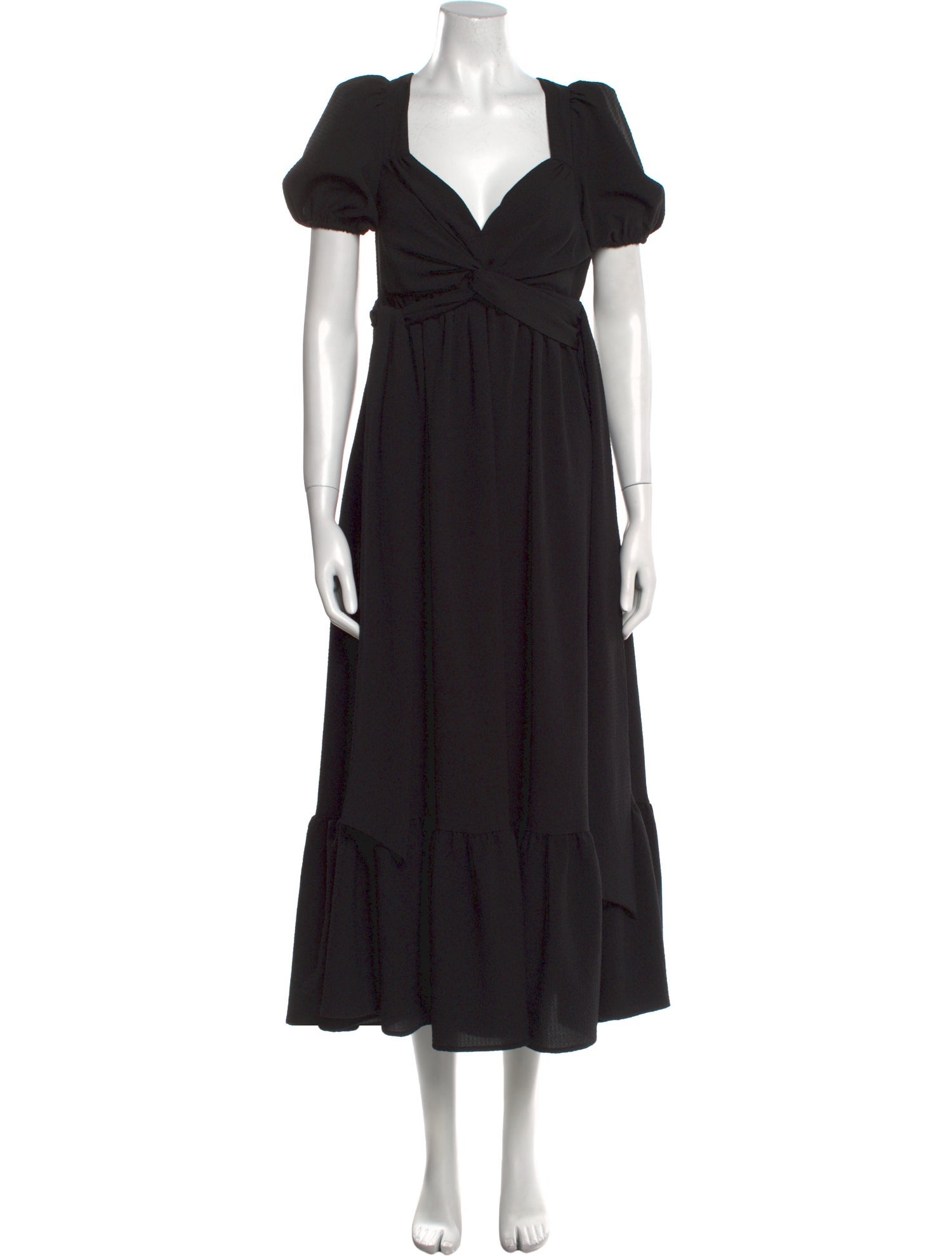 ASTR V-Neck Long Dress