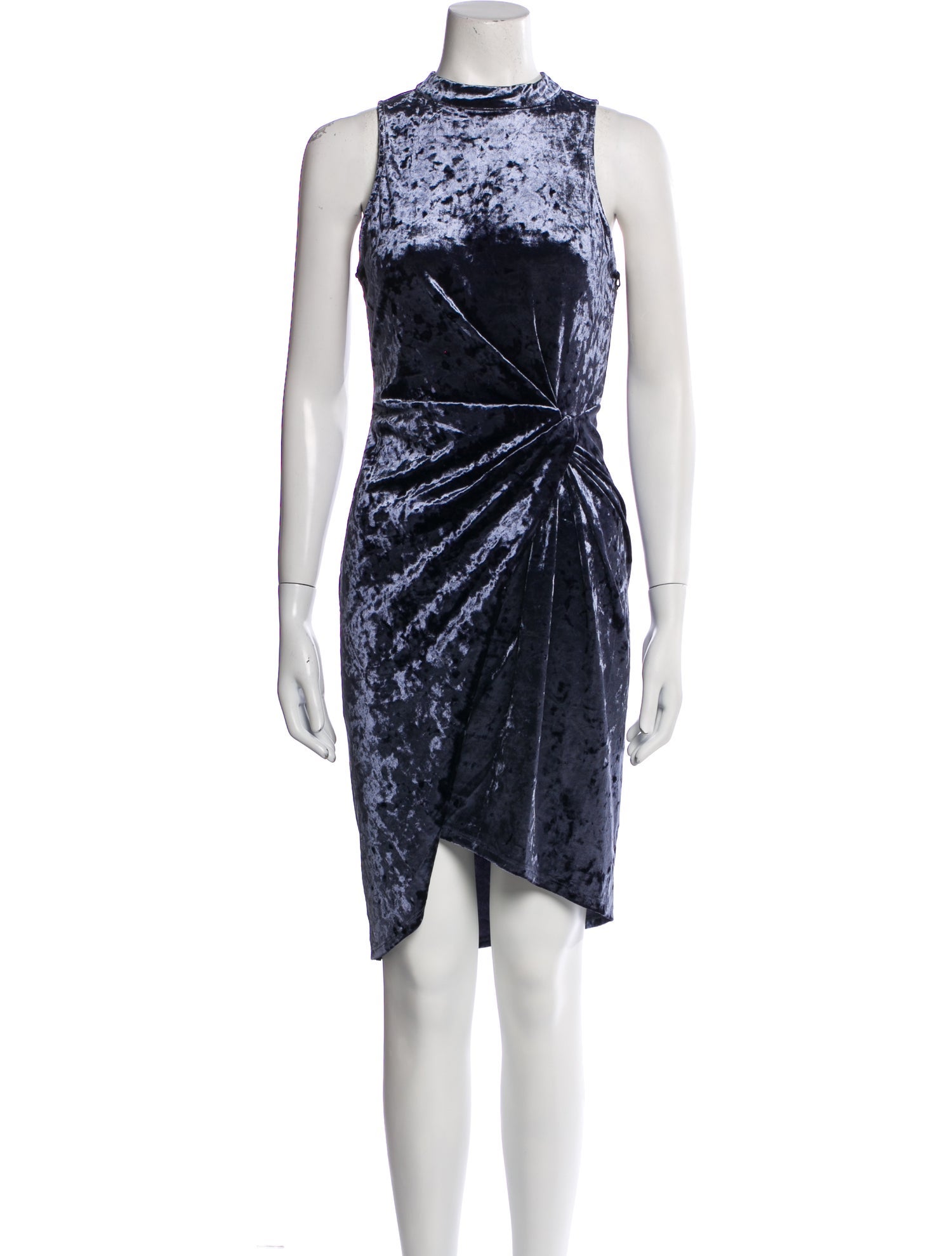 ASTR Printed Knee-Length Dress