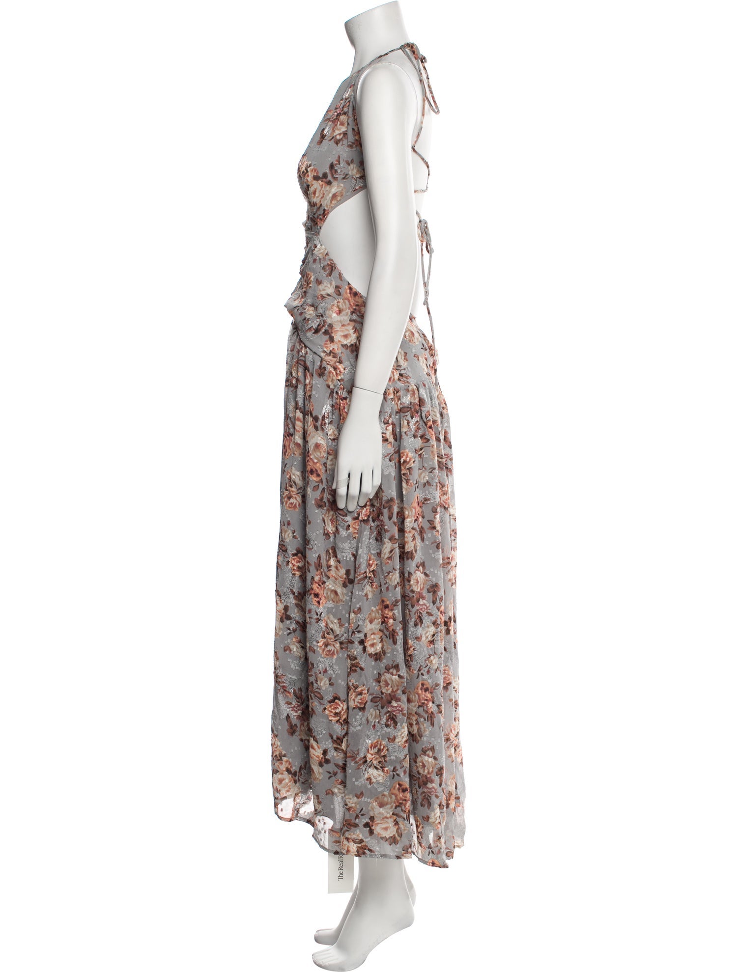 ASTR Floral Print Long Dress