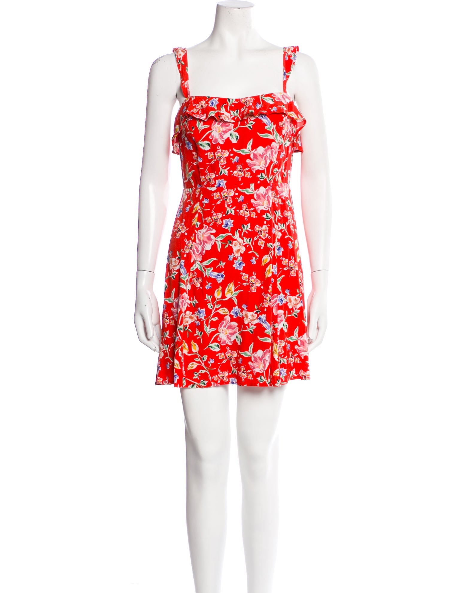 ASTR Floral Print Mini Dress