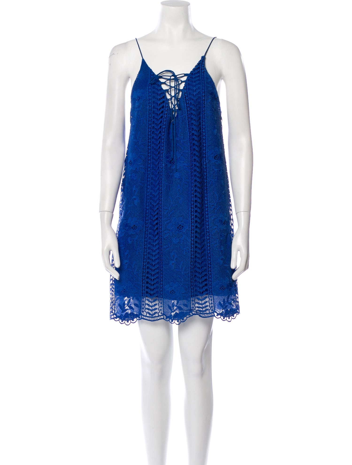 ASTR V-Neck Mini Dress