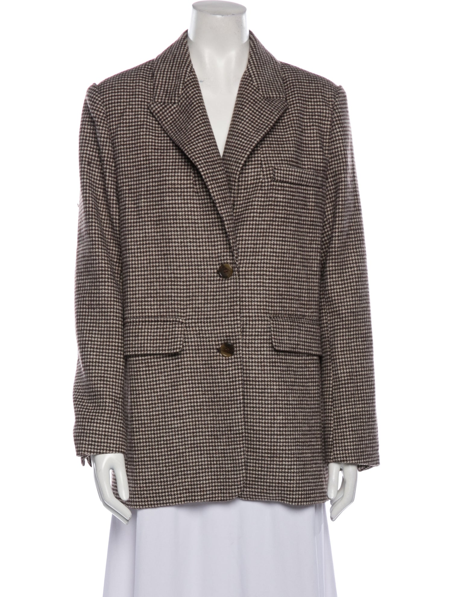 ASTR Houndstooth Print Blazer
